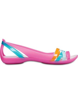 Crocs 204912-6Nu Isabella Huarache 2 Flat Kadın Günlük Sandalet