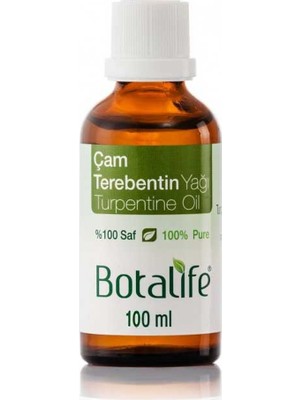 Botalife Çam Terebentin Yağı %100 Saf Doğal 100 ml Aromatik Kullanım İçin