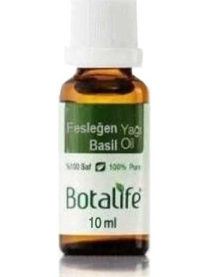 Botalife %100 Saf Doğal Fesleğen Yağı(ocimum basilicum) 10 ml