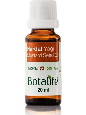 Botalife %100 Saf Doğal Hardal Yağı(brassica nigra) 20 ml