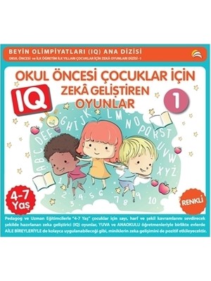 Okul Öncesi Çocuklar İçin IQ Zeka Geliştiren Oyunlar 1  (4-7 Yaş)