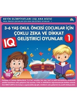 3-6 Yaş Okul Öncesi Çocuklar İçin Çoklu Zeka ve Dikkat Geliştirici Oyunlar 1