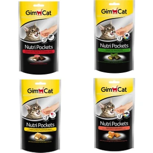 Nutripockets Karışık Kedi Ödülü 60 Gr x 4 Paket