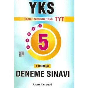 Palme Yayıncılık YKS TYT 5 Deneme Sınavı 1. Oturum