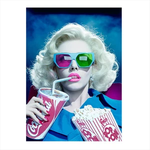 Ahşap Tablo 3d Sinema Keyfi