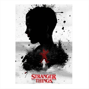 Ahşap Tablo Stranger Things 2 Poster