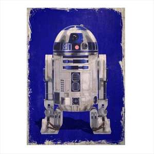Ahşap Tablo A2d2 Starwars
