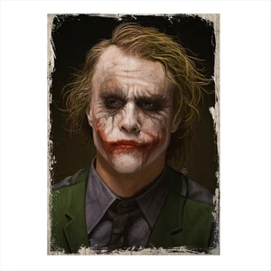 Ahşap Tablo Joker
