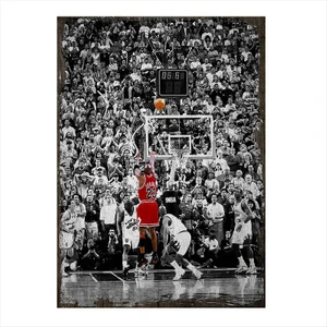 Ahşap Tablo Nba Basketbol