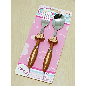 Bebek Çatal Kaşık Seti - 18 cm