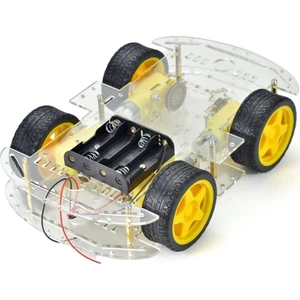 RoboKolik 4 Tekerlekli 4Wd Akıllı Robot Araba Kiti