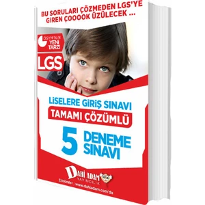 8.Sınıf LGS Tamamı Çözümlü 5 Deneme Sınavı