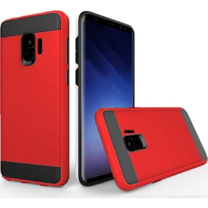 Case 4U Samsung Galaxy J2 Pro Kılıf Korumalı Armor Kapak Kırmızı