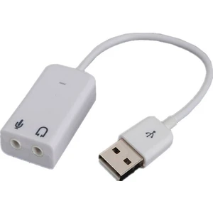 CresCent Harici Usb 7+1 Ses Kartı External Sound Card
