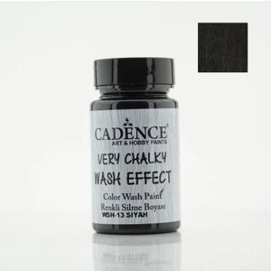Very Chalky Wash Efekt Boya 90 ml Siyah