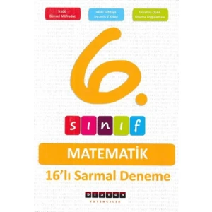 Platon 6. Sınıf Matematik 16'lı Sarmal Deneme