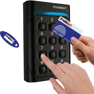 Pratikkart Akıllı Kart Geçiş Sistemi Kartlı Ve Şifreli     Pratik-Cp Serisi