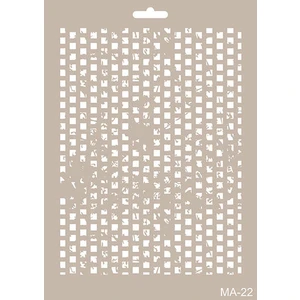 MA22 Cadence Mix Media Stencil Şablon 21x29 cm