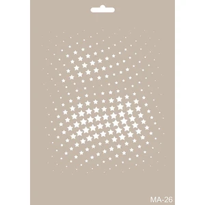 MA26 Cadence Mix Media Stencil Şablon 21x29 cm