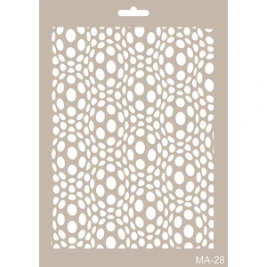 MA28 Cadence Mix Media Stencil Şablon 21x29 cm