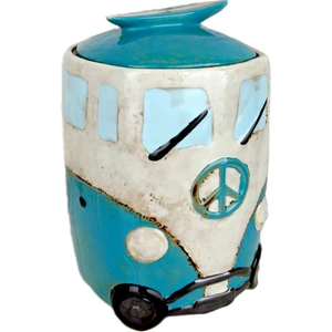 Duke Seramik Dekoratif Mavi Kavanoz