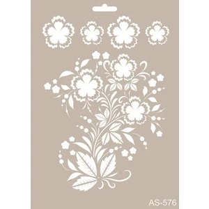 AS576 Stencil Şablon 21x29 cm