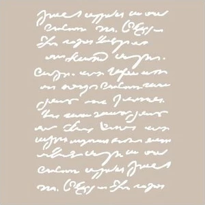 AS461 Stencil Şablon 21x29 cm