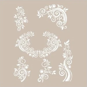 AS474 Stencil Şablon 21x29 cm