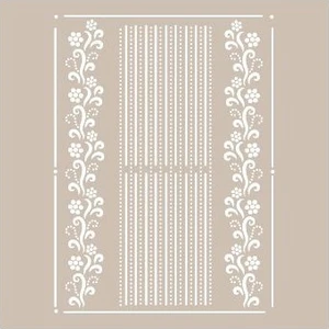 AS489 Stencil Şablon 21x29 cm