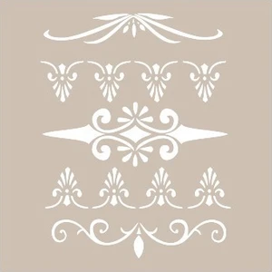 AS513 Stencil Şablon 21x29 cm