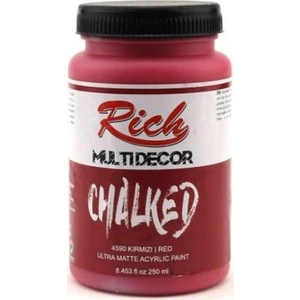 Multi Decor Chalked Akrilik 250ml N:4590 Kırmızı