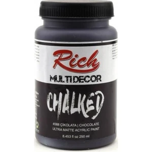 Multi Decor Chalked Akrilik 250ml N:4588 Çikolata