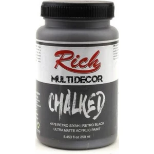 Multi Decor Chalked Akrilik 250ml N:4578 Retro Siyah