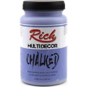Multi Decor Chalked Akrilik 250ml N:4536 Eskimiş Mor
