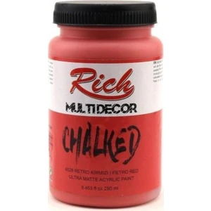 Multi Decor Chalked Akrilik 250ml N:4528 Retro Kırmızı