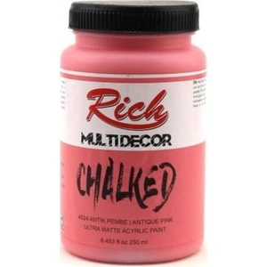 Multi Decor Chalked Akrilik 250ml N:4524 Antik Pembe