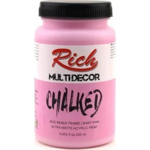 Multi Decor Chalked Akrilik 250ml N:4522 Bebek Pembe