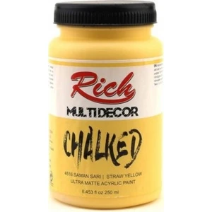 Multi Decor Chalked Akrilik 250ml N:4516 Saman Sarı