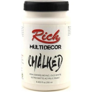 Multi Decor Chalked Akrilik 250ml N:4504 Eskimiş Beyaz