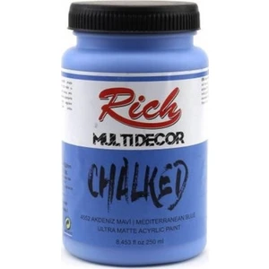 Multi Decor Chalked Akrilik 250ml N:4552 Akdeniz Mavi