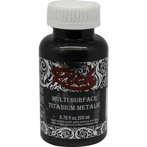 Multi Surface Titanium Metalic Akrilik Boya 200cc N:2544 Siyah