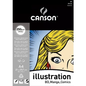 1İllustration Manga Blok 250gr-A4