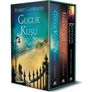 Cormon Strike Serisi Kutulu Özel Set (3 Kitap) - Robert Galbraith