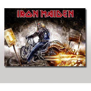 Ahşap Tablo İron Maiden Poster