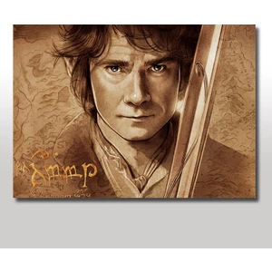 Ahşap Tablo Yüzüklerin Efendisi Frodo Baggins