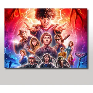 Ahşap Tablo Stranger Things