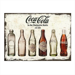 Ahşap Tablo Coca Cola Şişeleri