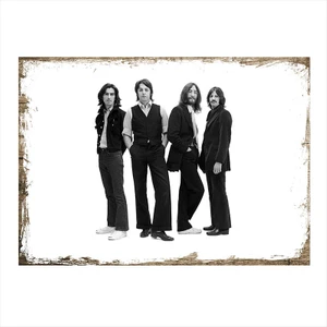 Ahşap Tablo The Beatles