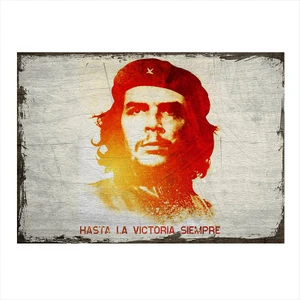 Ahşap Tablo Ernesto Che Guevara