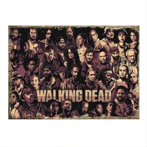 Ahşap Tablo The Walking Dead